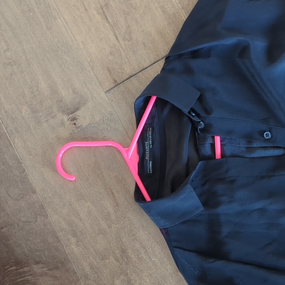 All Saints Raina Hex Tunic Dress Oversized Fit 100% Silk - Picture 4 of 8